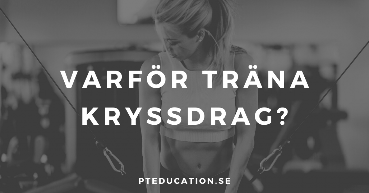 varför träna kryssdrag